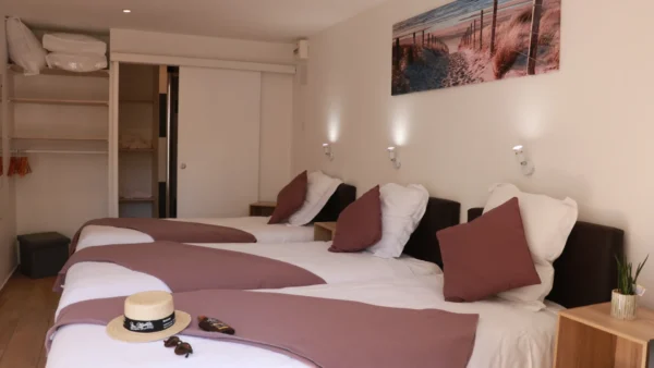 chambre pour 3 personnes à Berck