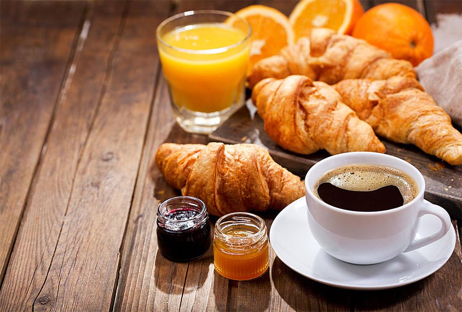 petit déjeuner servi à Berck sur mer Chez Mireille
