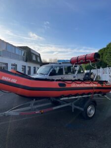 Fondateur de Chez Mireille, accueil du bateau nommé en son honneur