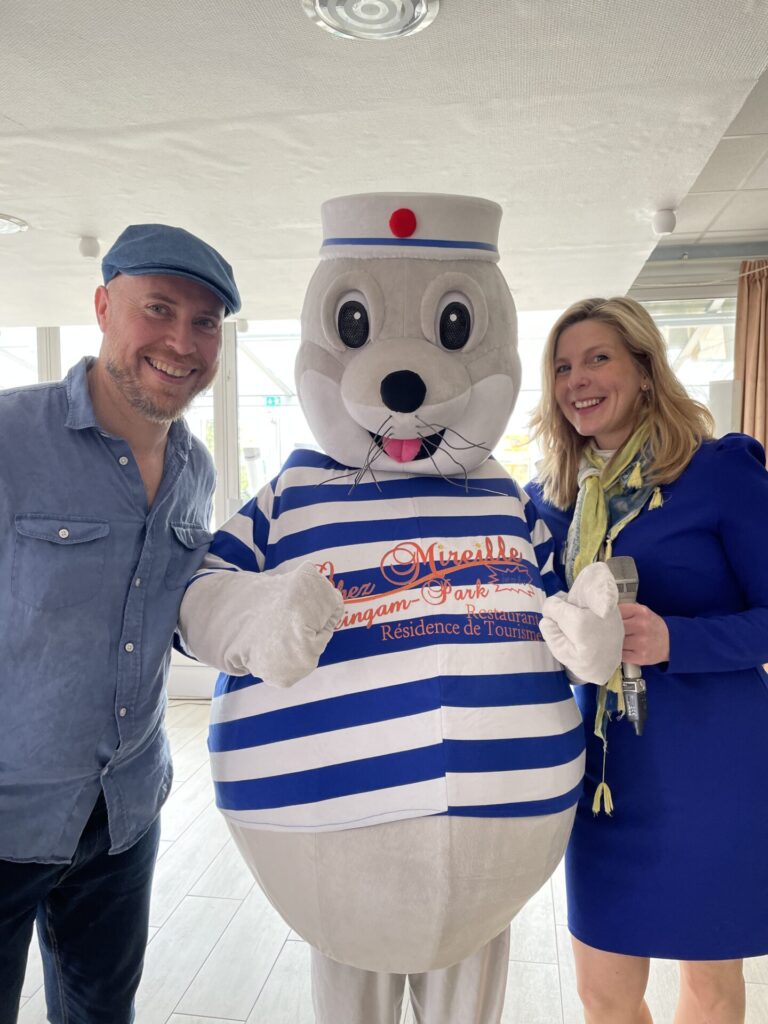 You avec les animateurs de Chez Mireille à Berck